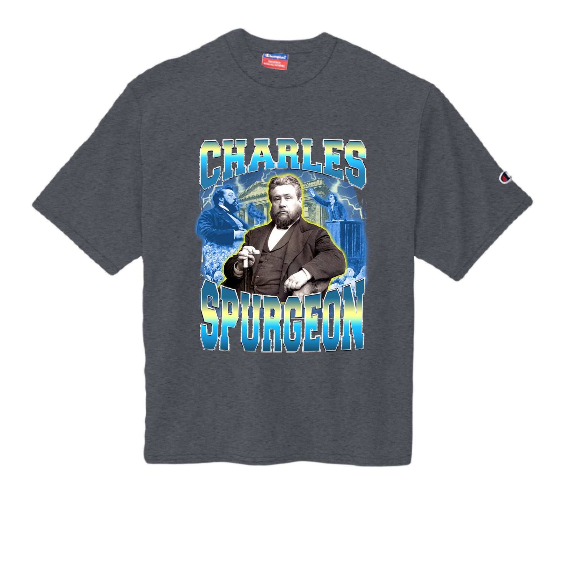 CHARCOAL HEATHER - FRONT